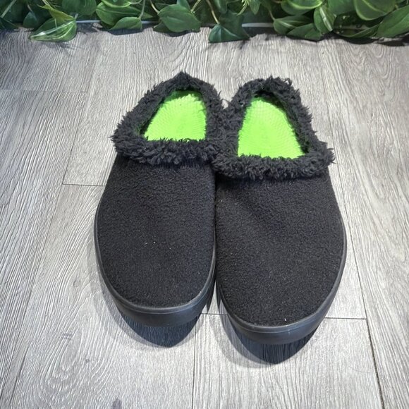 Oofos OOcoozie Mule Mens Size 8 Black Casual Walking Slip On Recovery Sandals main image 6